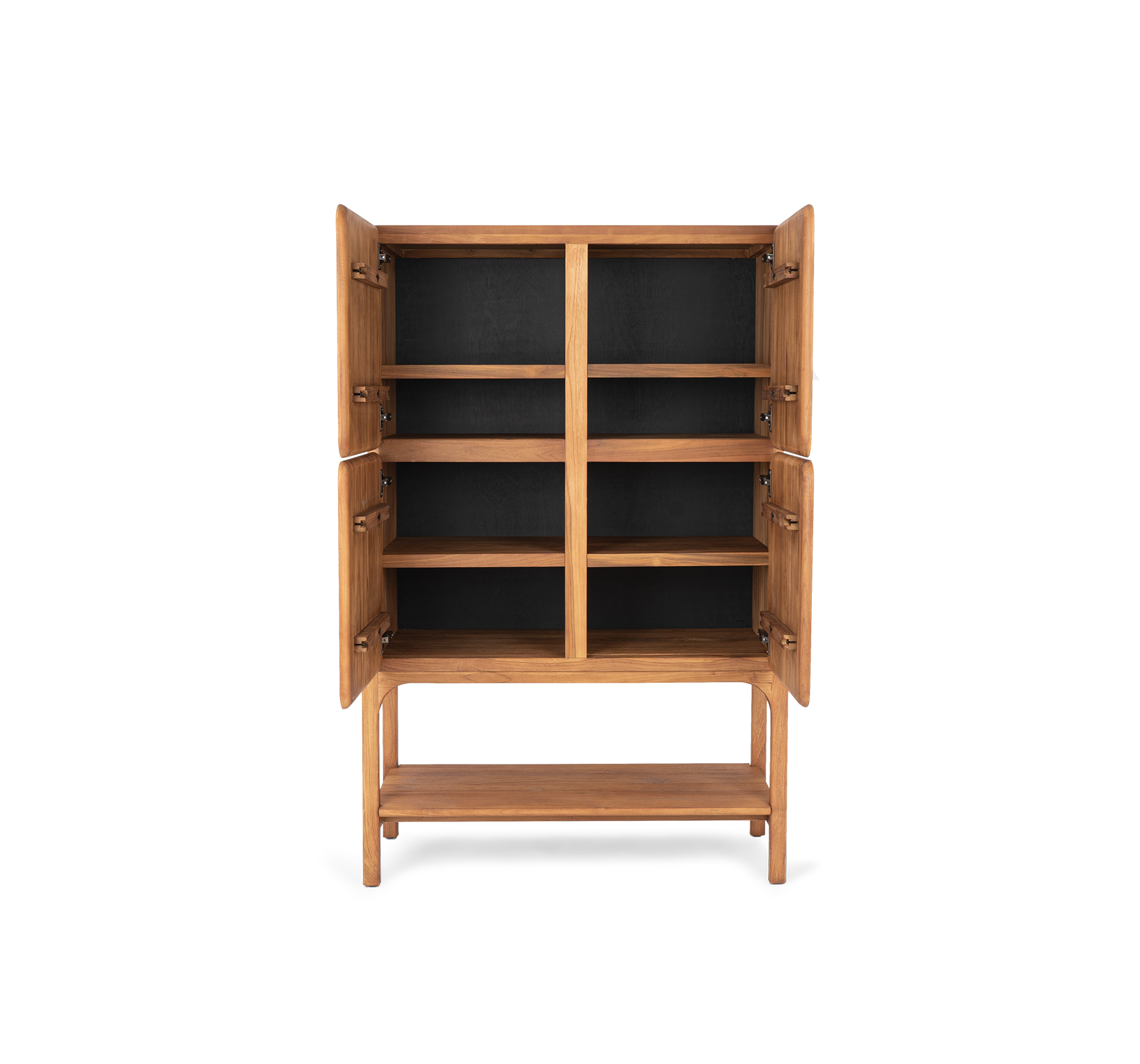 Tess Cabinet 4 Doors, 1 open Rack