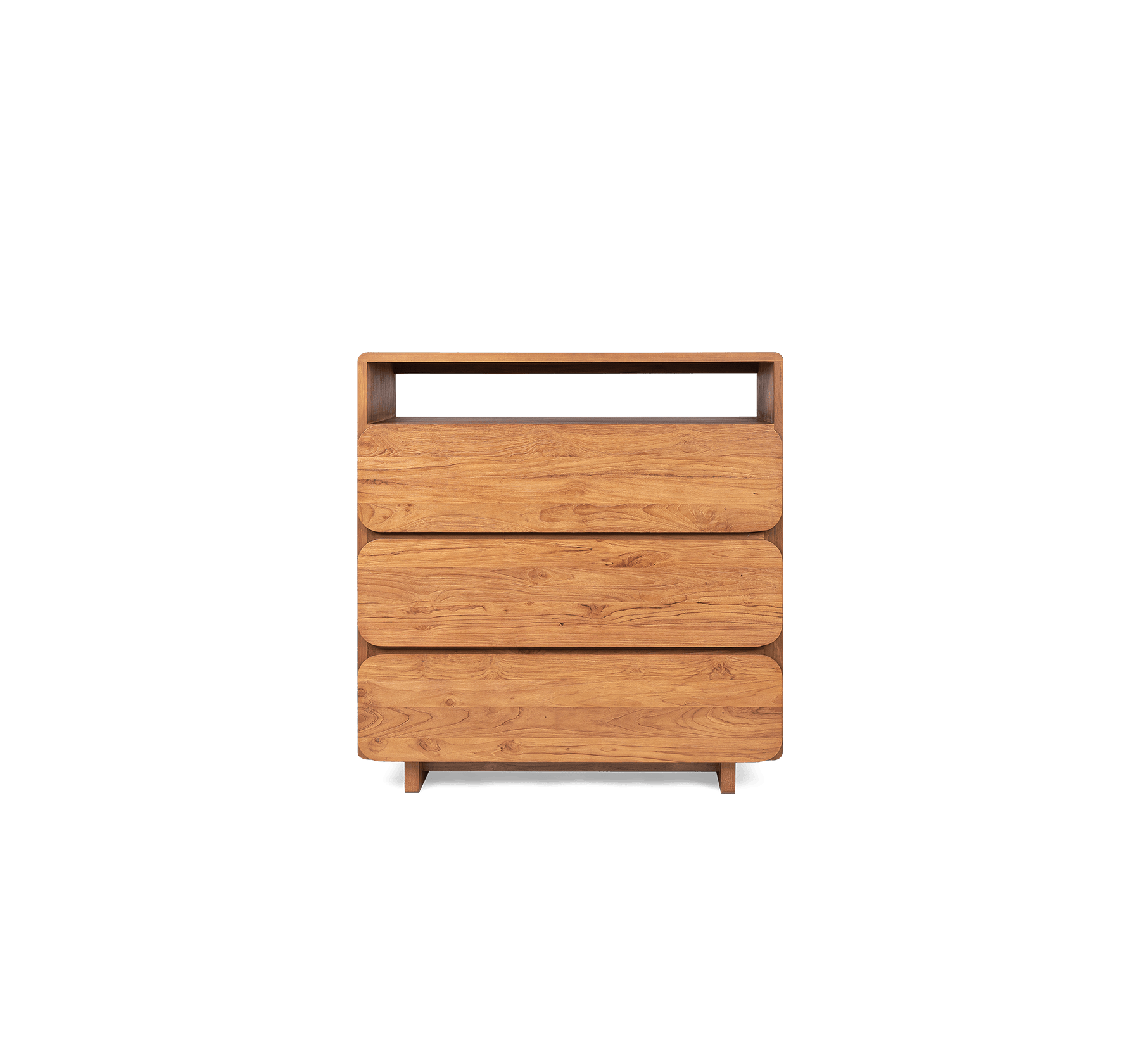Tess Dresser 3 Drawers, 1 Open Rack