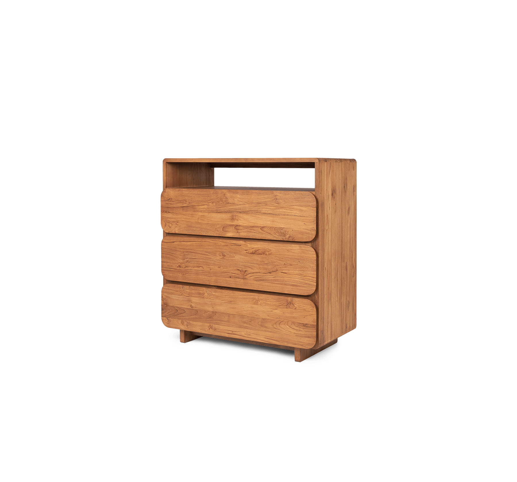 Tess Dresser 3 Drawers, 1 Open Rack