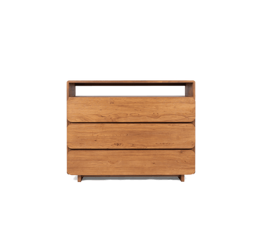Tess Dresser 3 Drawers, 1 Open Rack