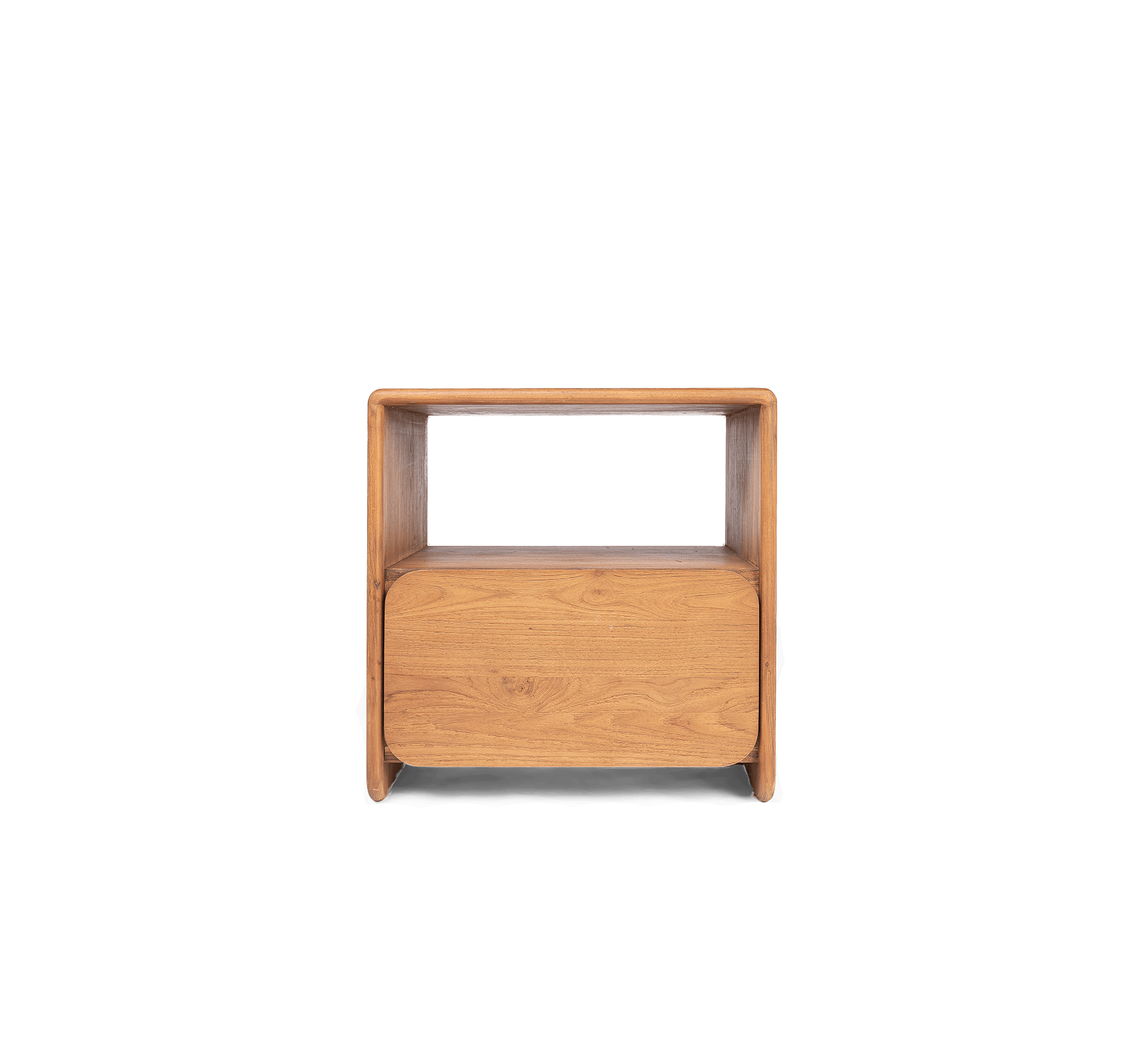 Tess Bed Side 1 Drawer, 1 Open Rack