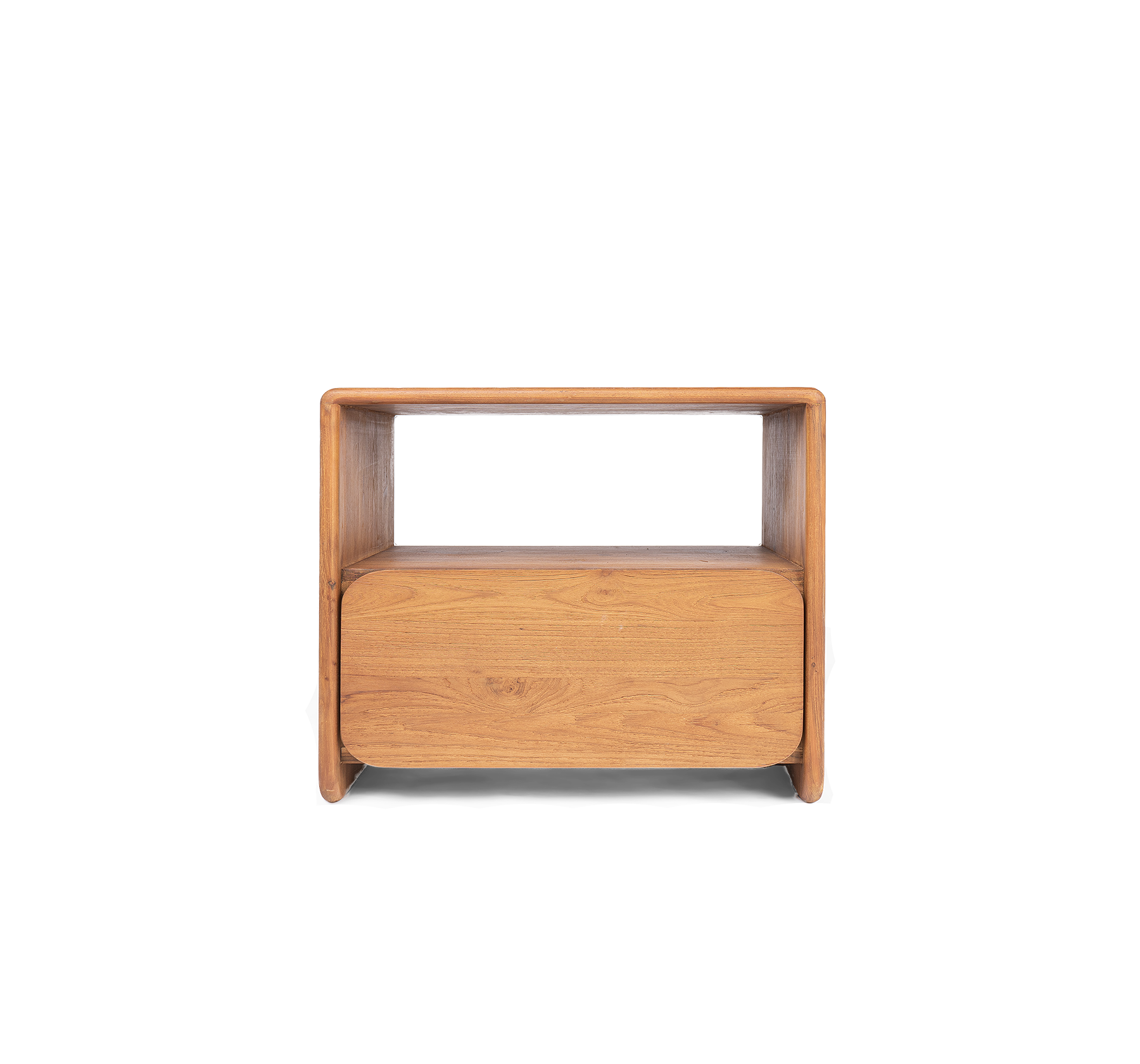 Tess Bed Side 1 Drawer, 1 Open Rack