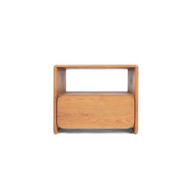 Tess Bed Side 1 Drawer, 1 Open Rack