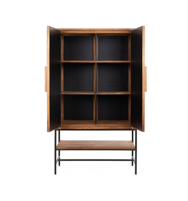 Coco Cabinet 2 Doors 1 Open Rack