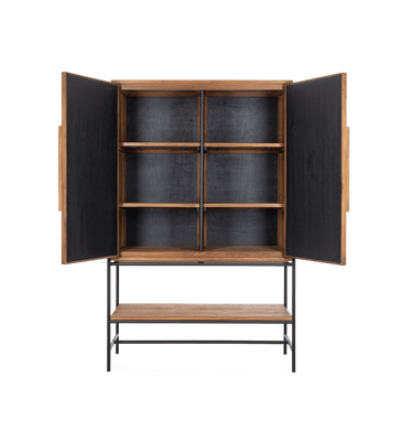 Coco Cabinet 2 Doors 1 Open Rack