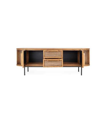 Coco Dresser 2 Doors 2 Drawers 2 Open Racks