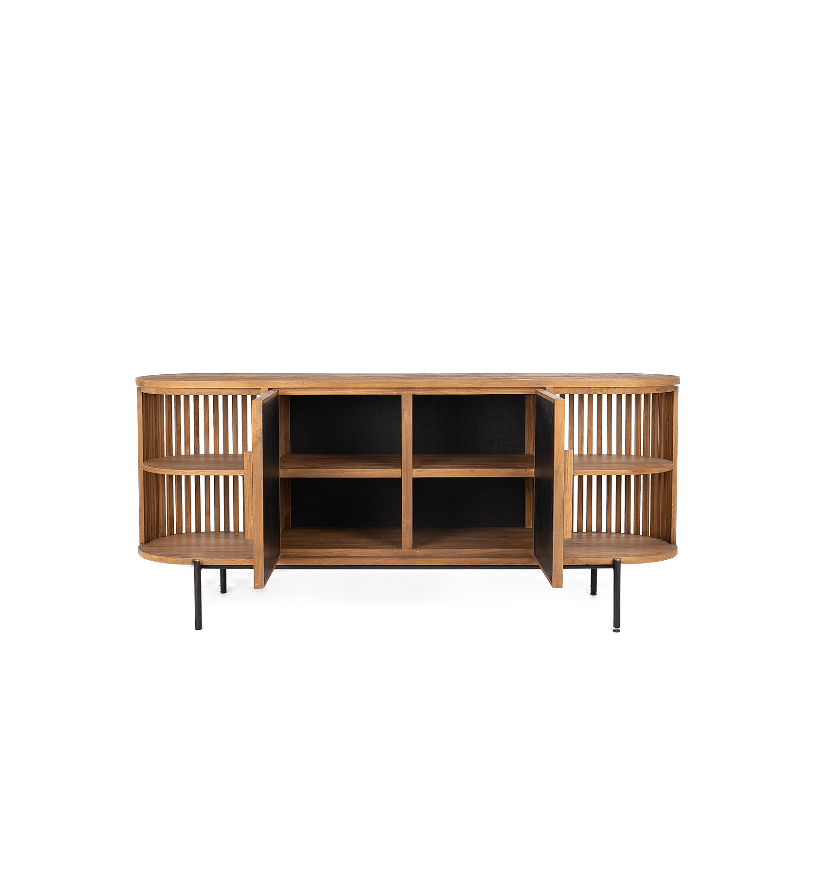 Coco Dresser 2 Doors 4 Open Racks