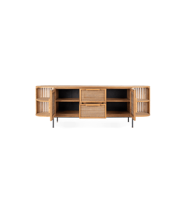 Coco Dresser 2 Doors 2 Drawers 4 Open Racks