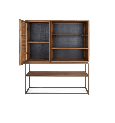 Karma Pure Cabinet 1 Door 3 Shelves 1 Open Rack