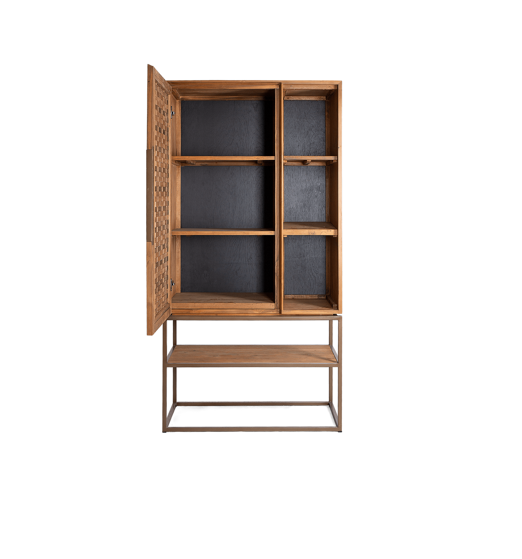 Karma Pure Cabinet 1 Door 1 Open Rack