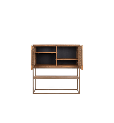 Karma Pure High Dresser 2 Doors 1 Open Rack