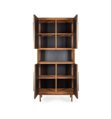 Grace Cabinet 4 Doors 1 Open Rack