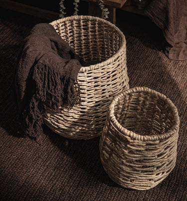 Raung Round Basket - Set of 2