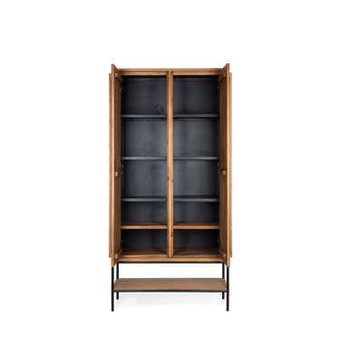 Outline Cabinet 2 Doors 1 Open Rack