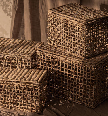 Rinjani Rectangular Basket - Set of 4